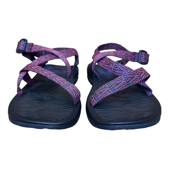 Chaco Zvolv Sandals 12 Wayway Navy Strappy Women's JCH108042 - Picture 3 of 8